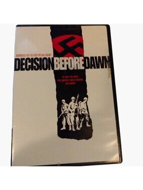 Decision Before Dawn DVD Full Frame Edition WW2 Drama Twentieth Century Fox 1951